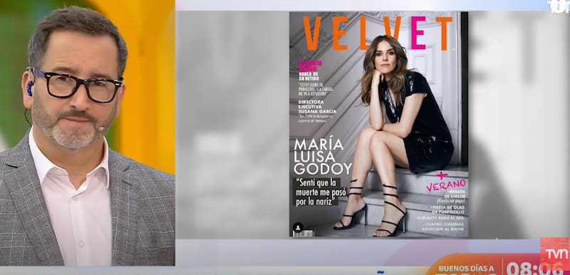 El animador habló de la contención que de dio a María Luisa Godoy.