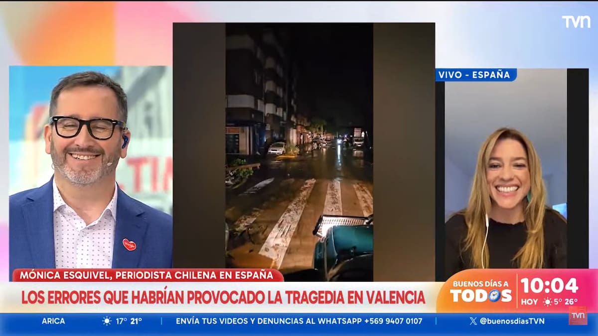 en el "Buenos días a todos"