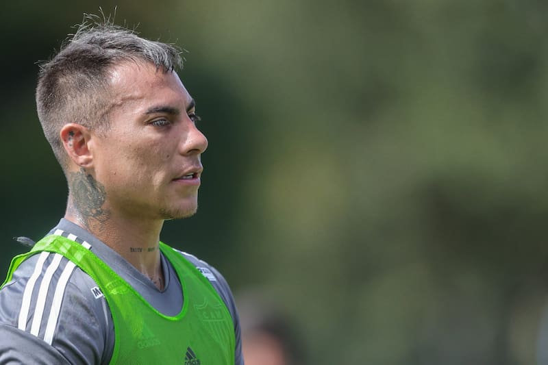Eduardo Vargas ha jugado solo 24 minutos en el Atlético Mineiro este año.