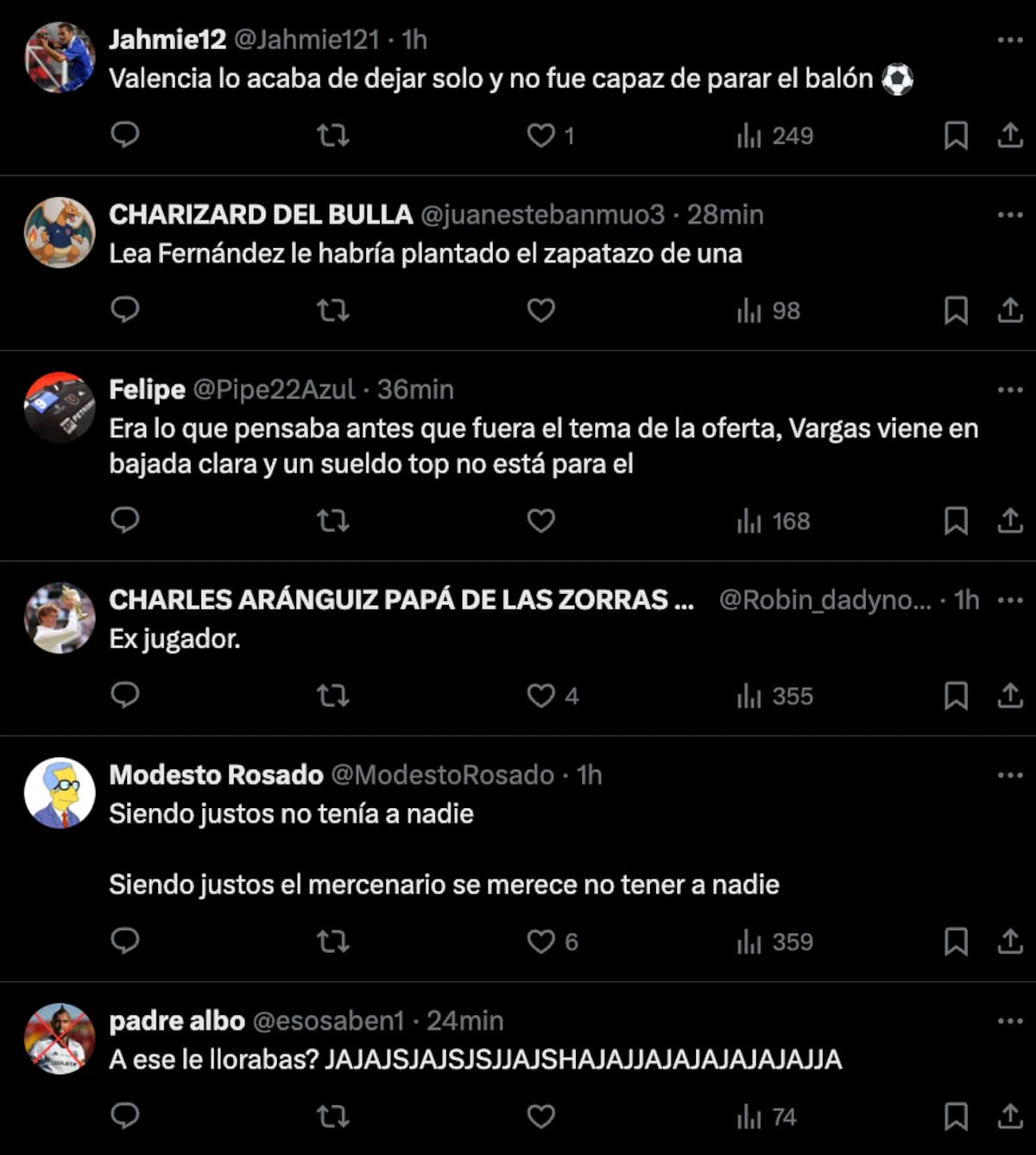 Hinchas de la U se burlaron de jugada del delantero de Audax Italiano.