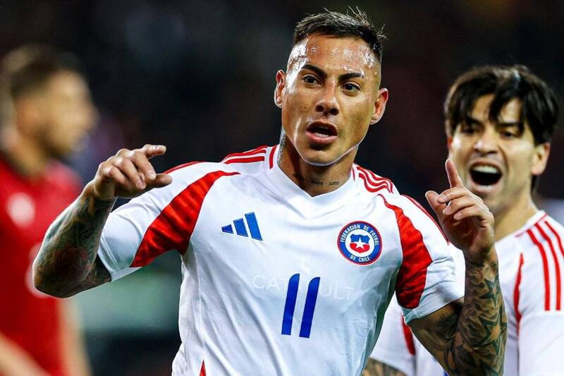 Fue elegido como una de las figuras de La Roja por la Copa América