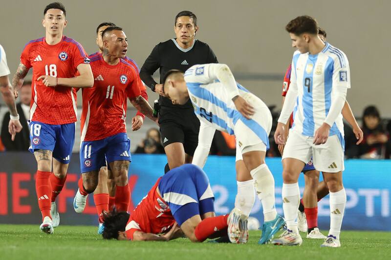 en el partido ante Argentina por Eliminatorias.