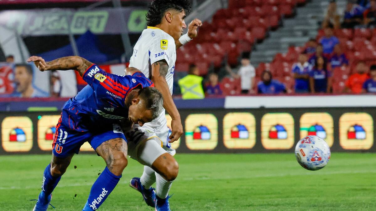 VIDEO | Así fue el letal cabezazo de Eduardo Vargas que le dio el empate a la U ante la U. de Concepción