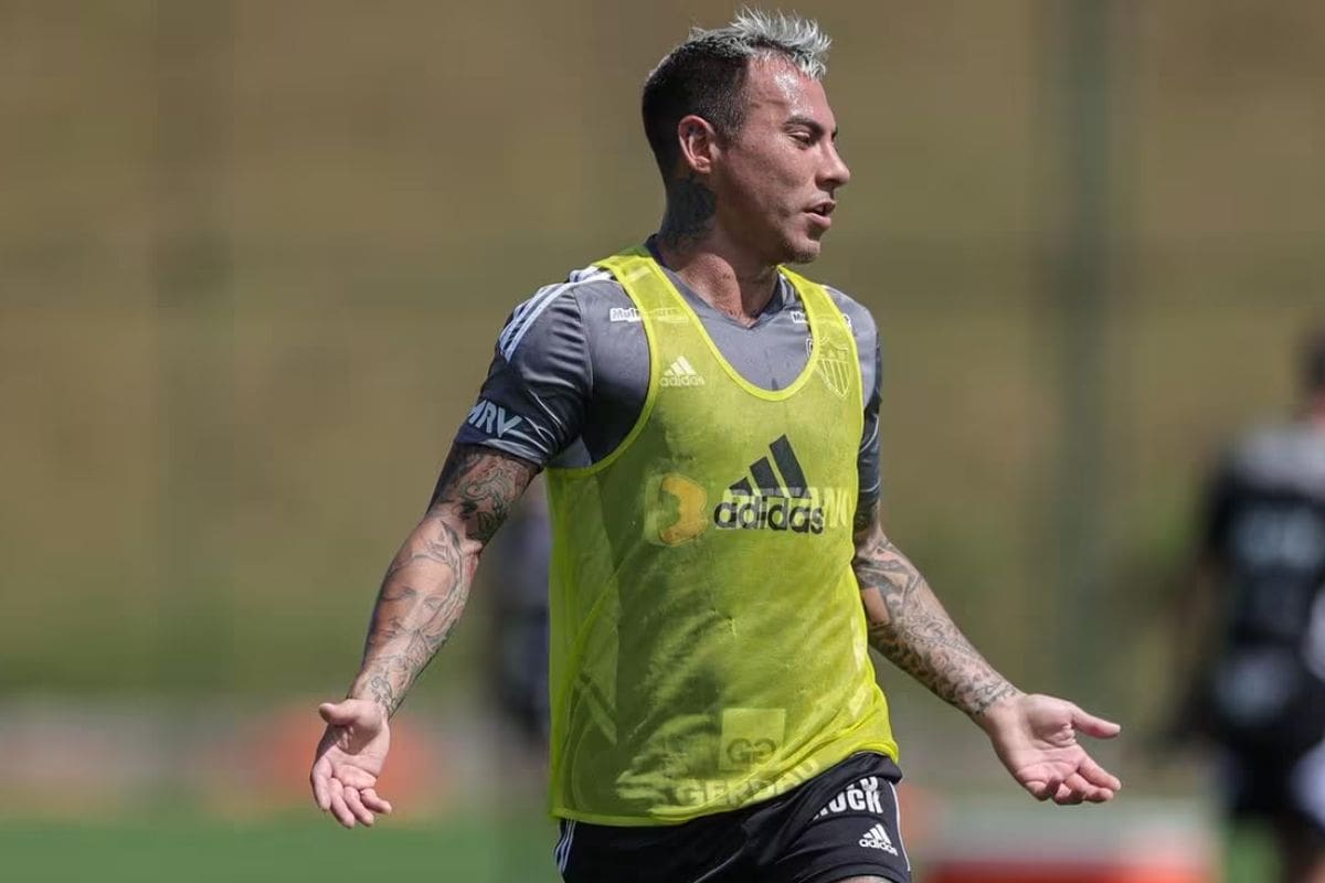 El delantero chileno debutará en el Estadual Mineiro.