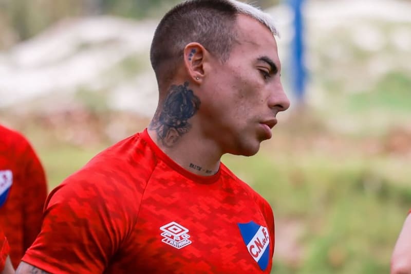 entrenando con Nacional.