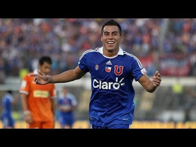 Eduardo Vargas marcó un gol en la final del Clausura 2011.