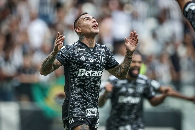 Eduardo Vargas termina contrato en el Atlético Mineiro y no seguirá para 2025. Foto: Atlético.com.br
