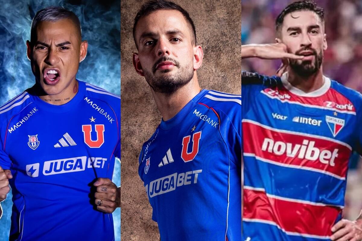 Los nuevos delanteros de la U.