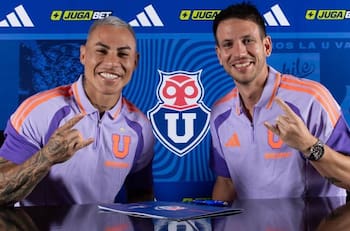 Se espera que rinda mejor: los paupérrimos números con los que llega Eduardo Vargas a la U