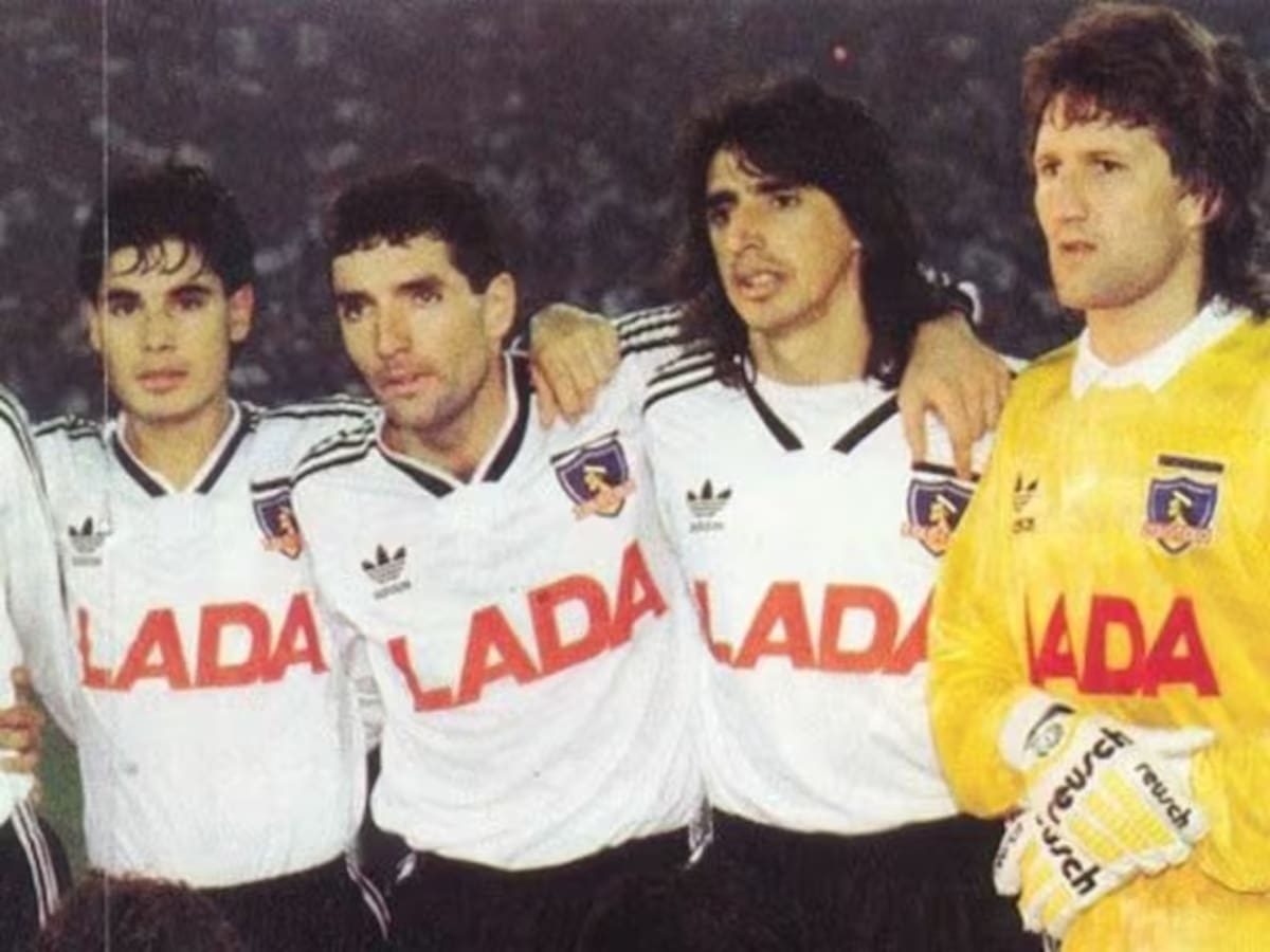 Lalo en el plantel de Colo-Colo 1991