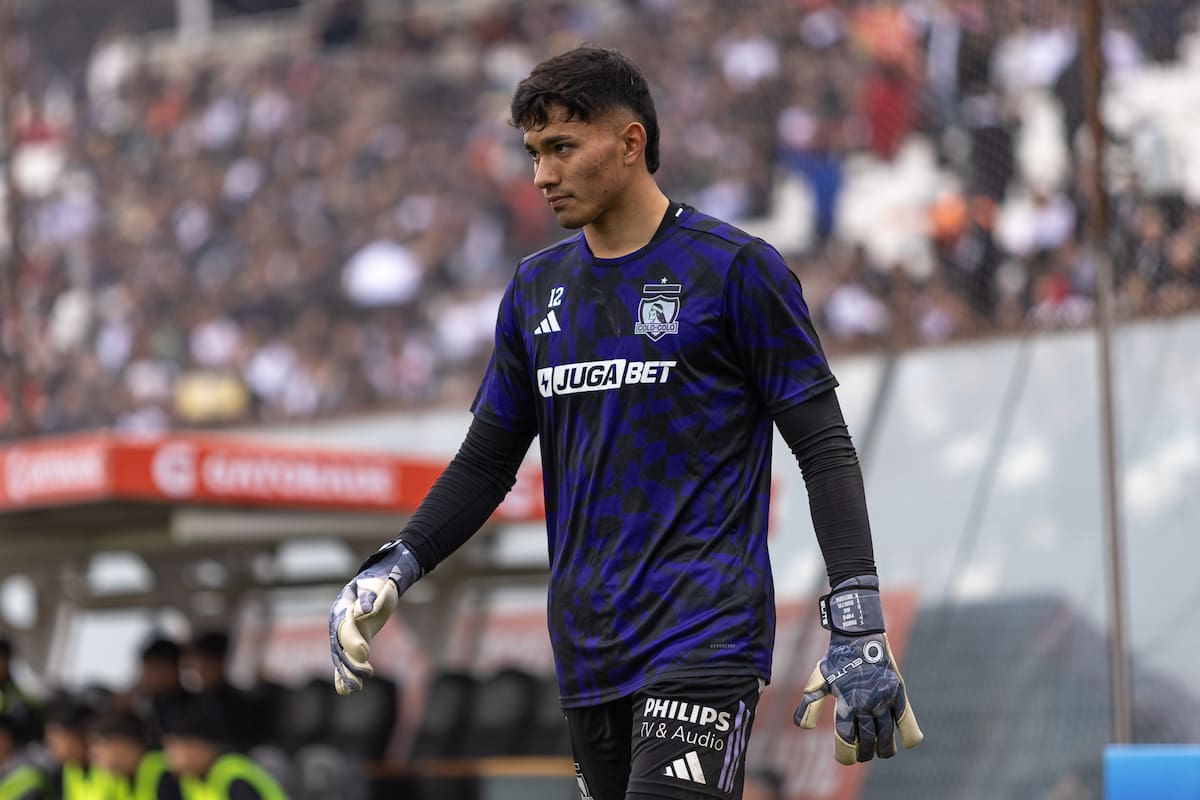 Portero de Colo-Colo. Foto: Felipe Escobedo