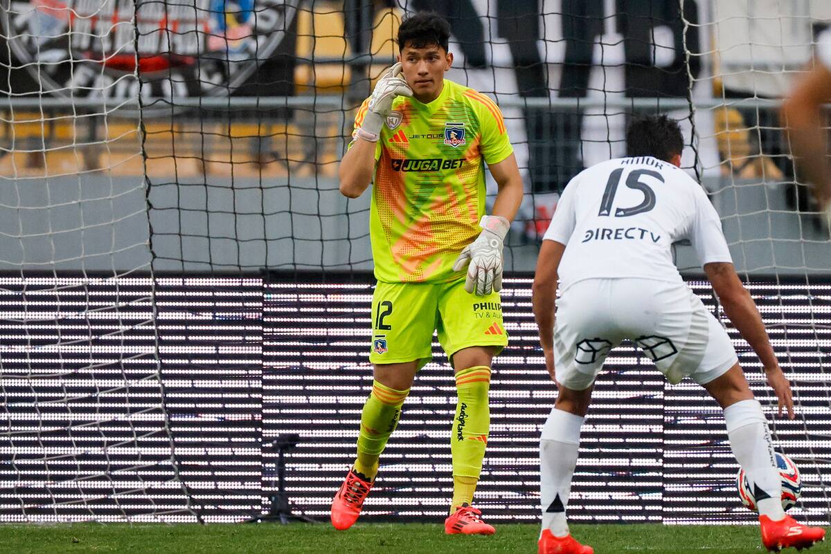 , arquero de Colo Colo. Foto: Aton.