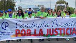 Estos son los SEIS motivos de la marcha de tres días que inició el Colegio de Profesores