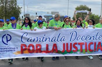 Estos son los SEIS motivos de la marcha de tres días que inició el Colegio de Profesores
