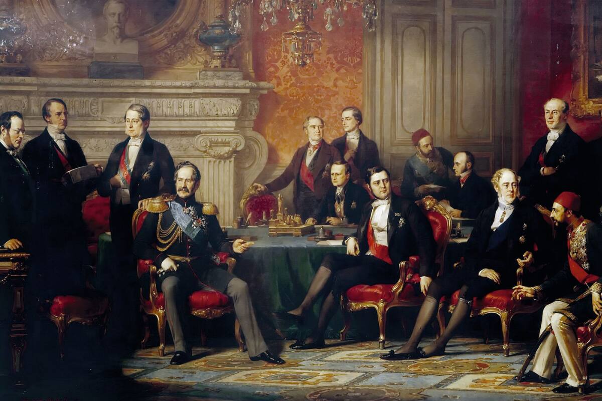 Se firma el tratado de París.