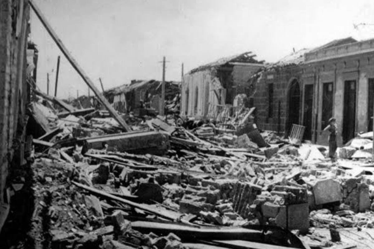 Ocurre uno de los desastres naturales más grandes en Chile.