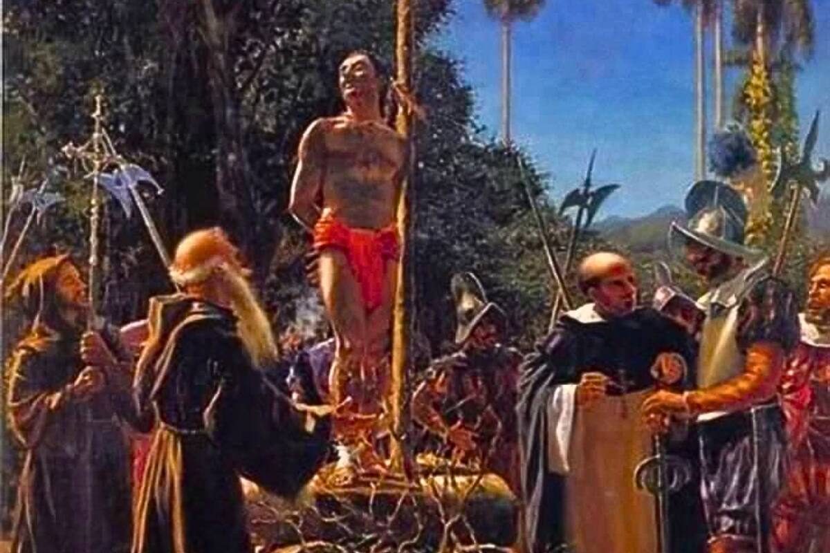 Un día como hoy fallece uno de los líderes indígenas que intentaron defender el territorio americano de los españoles.