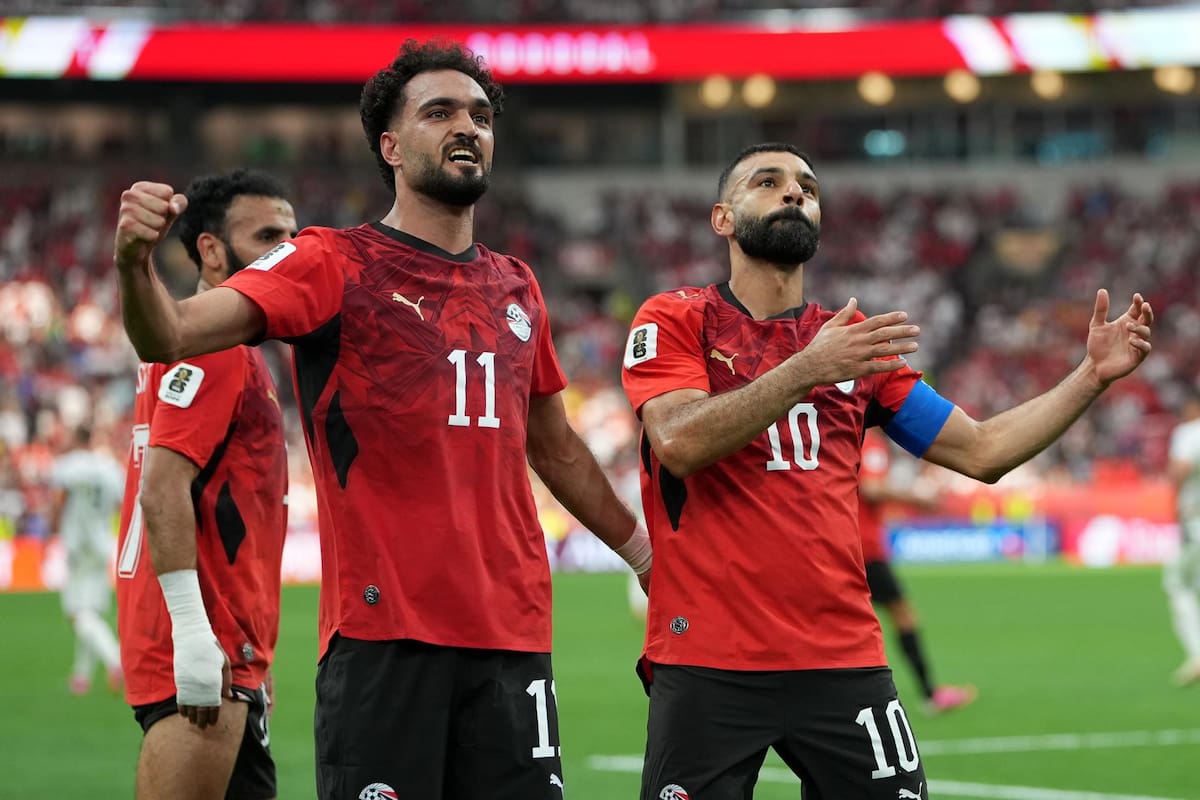 Los faraones se impusieron ante Nueva Zelanda por 3-1. Foto: EFE.
