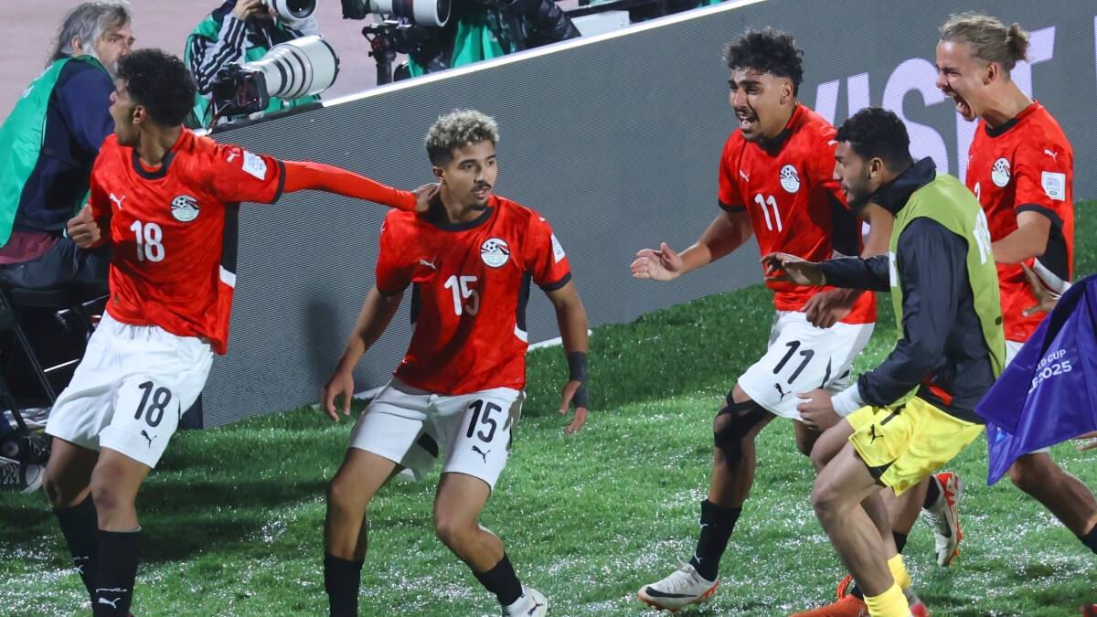 VIDEO | Los gestos del capitán de Egipto a hinchas chilenos tras el agónico gol a La Roja en el Mundial Sub 20
