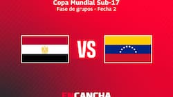EN VIVO | Egipto vs. Venezuela por Mundial Sub 17: minuto a minuto del partido