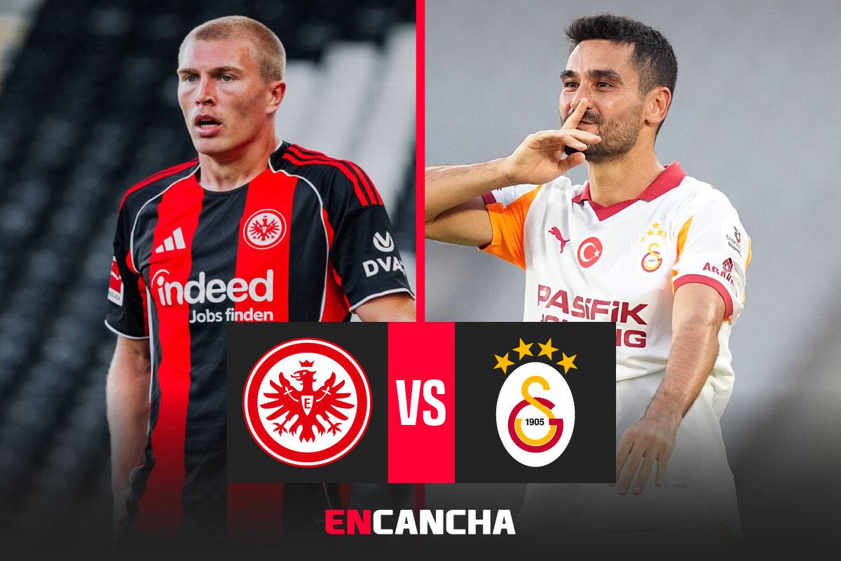 por la fecha 1 de la Champions League. Foto: RRSS Eintracht Frankfurt y Galatasaray.