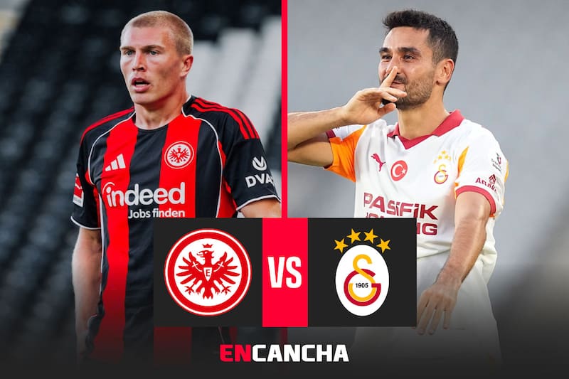 por la fecha 1 de la Champions League. Foto: RRSS Eintracht Frankfurt y Galatasaray.