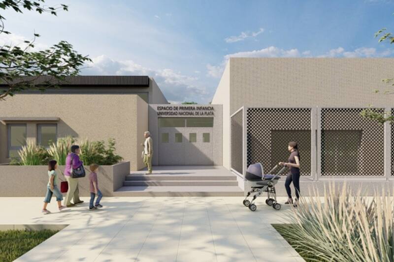 tendrá un jardín de infantes. Créditos: Ministerio de Desarrollo Social de la Nación.