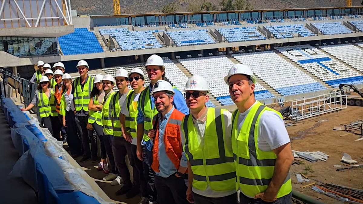 VIDEO | Personeros del Barcelona y el Corinthians visitaron el Claro Arena: así reaccionaron