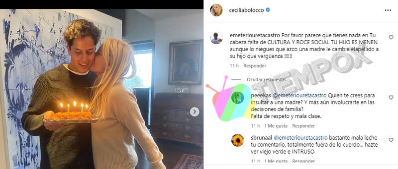 El comentario de Emeterio Ureta a Cecilia Bolocco