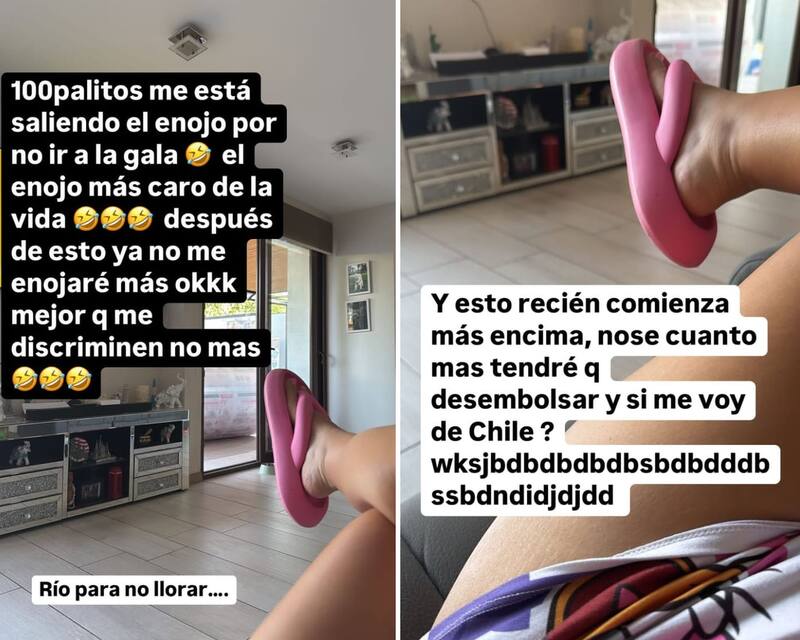 La influencer reveló cuánto ha gastado en la Gala del Pueblo. Créditos: Instagram