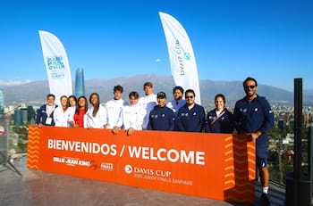 Jornada amarga: Chile debutó con derrotas en la Copa Davis Junior y la Billie Jean King Cup Junior