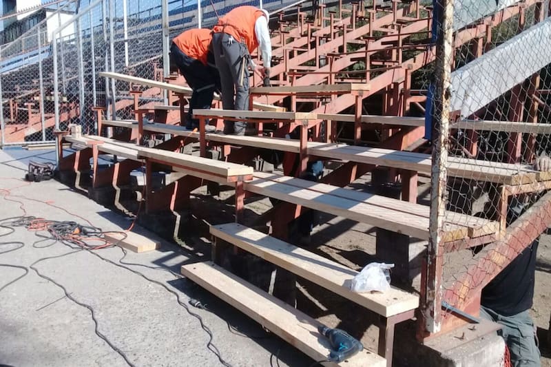 sigue con sus obras inconclusas desde enero de 2023. (Foto Archivo: @MuniMelipilla)