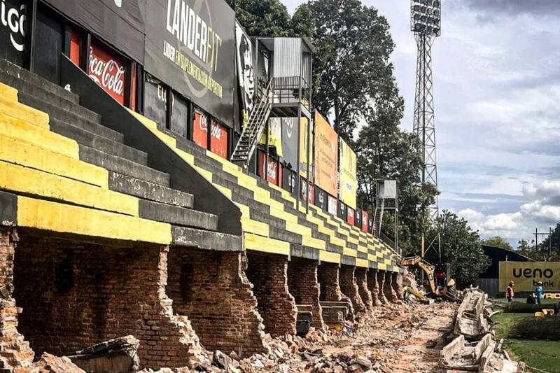 de Asunción fue demolido para construir uno totalmente nuevo.