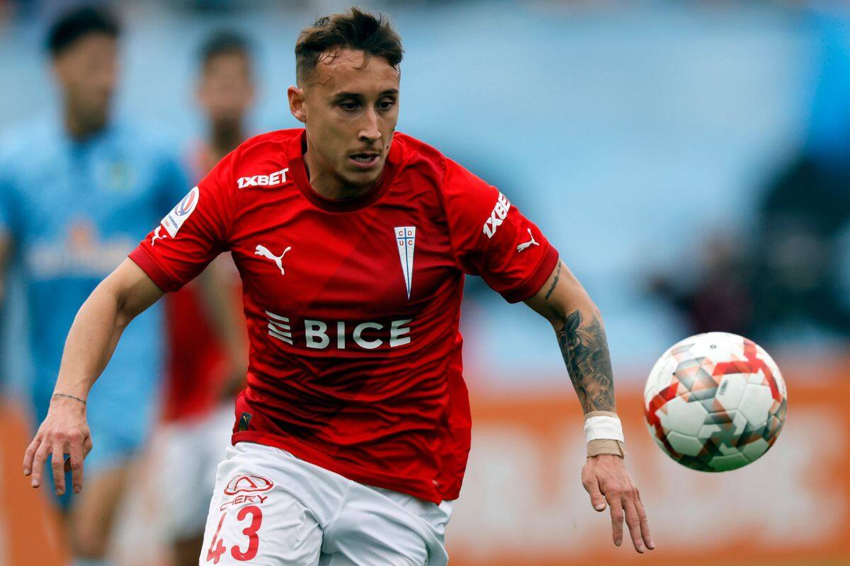 Francisco Arancibia, podría ser una de las opciones para Garnero ante Audax Italiano.