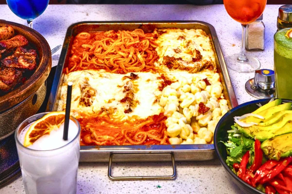 La combinación de cortes argentinos y pastas artesanales que se posiciona como el regalo ideal para el Día de la Madre. Foto: El Gaucho y La Nonna en Instagram.