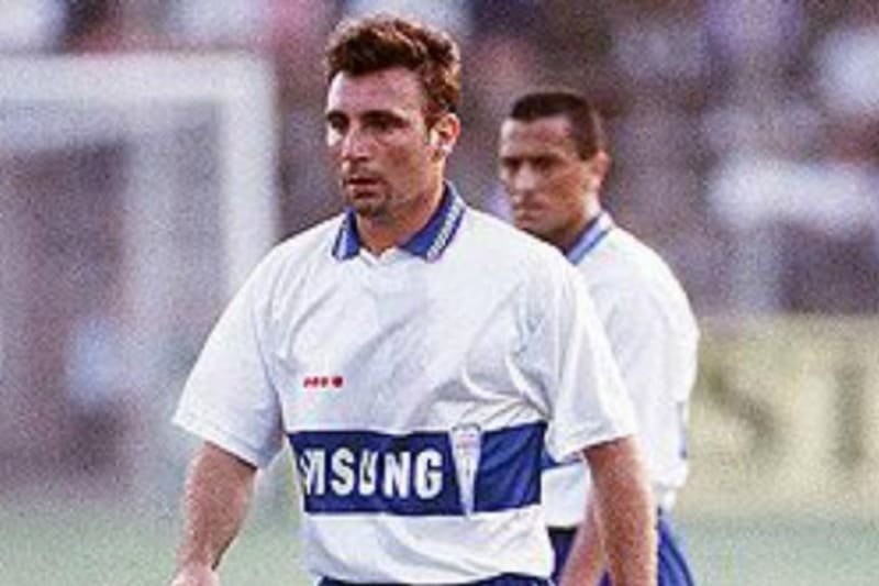 El gol triste de Marcelo Barticciotto, en 1995.