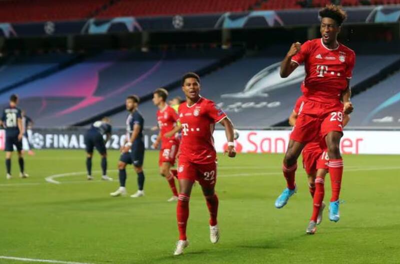 Kingsley Coman, un jugador nacido en el PSG, marca el gol del Bayern en la final de la Champions contra el club parisino. Será el fin de una era.