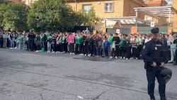 VIDEO | Hinchas del Betis celebran renovación de Manuel Pellegrini a minutos del Gran Derbi de Sevilla