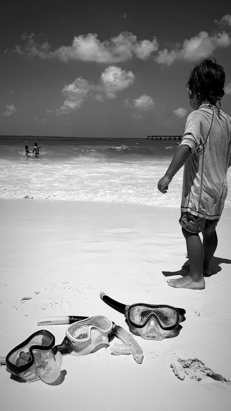 Una gran fotografía de Galo mirando las olas. Créditos: @mmayte_rodriguez.