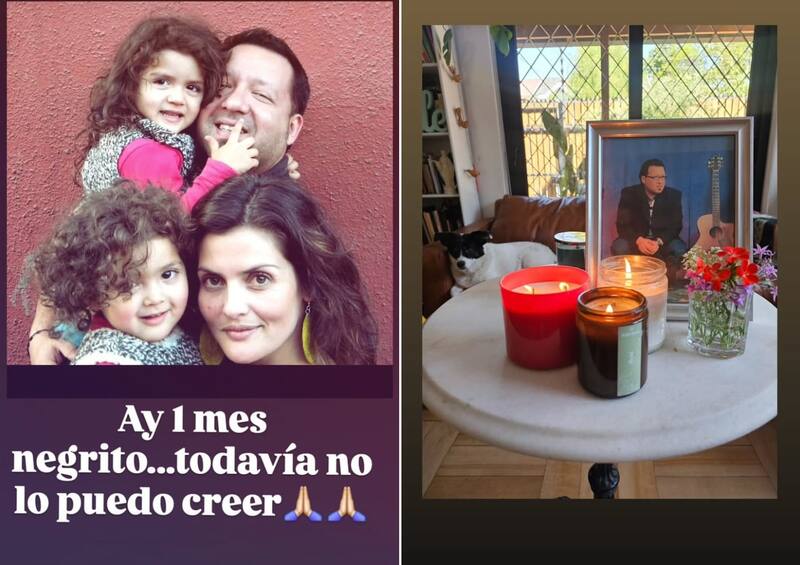 La influencer recordó a su exmarido a 1 mes de su muerte. Créditos: Instagram