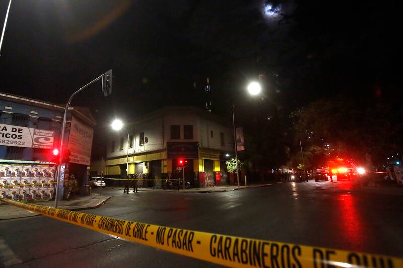 Este fue el lugar donde el cabo Daniel Palma fue baleado por criminales.