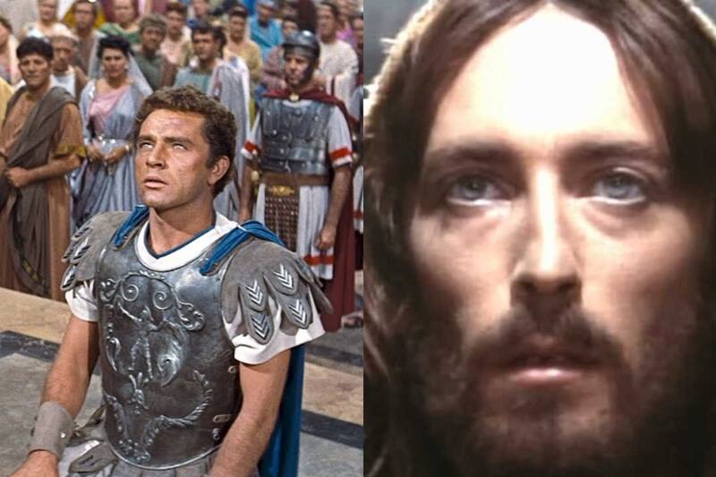“El manto sagrado” y "Jesús de Nazaret" / Créditos: Canal 13 y TVN