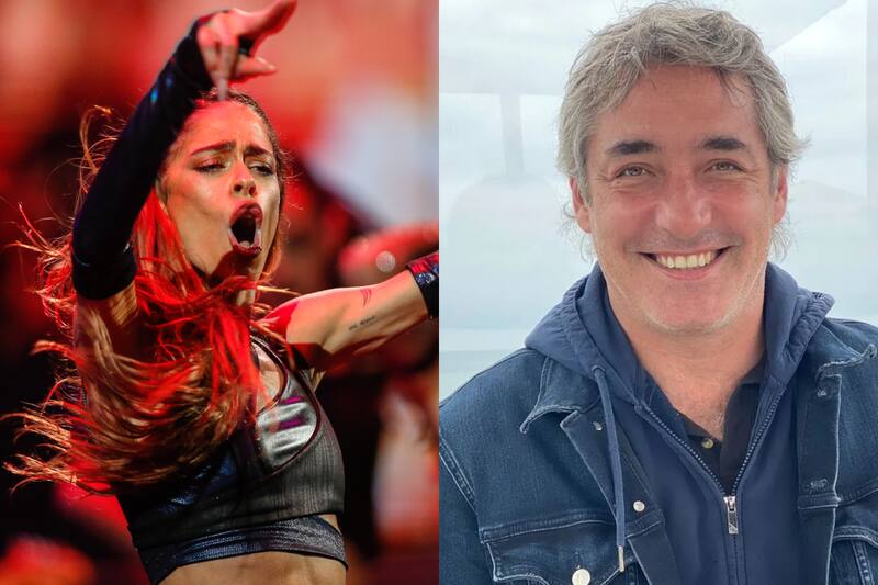 Revisa el sorpresivo "piropo" del animador a la cantante argentina en Viña 2023. Créditos: ATON - @joserepenning