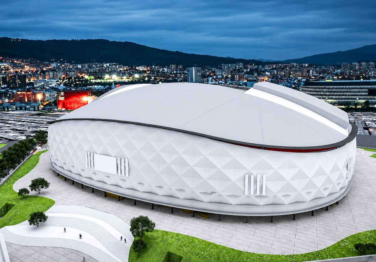 El recinto se proyecta para 50 mil espectadores.