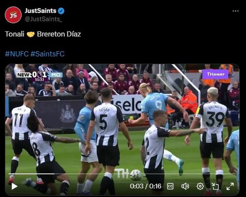El posteo de los hinchas del Southampton que se burló de Ben Brereton
