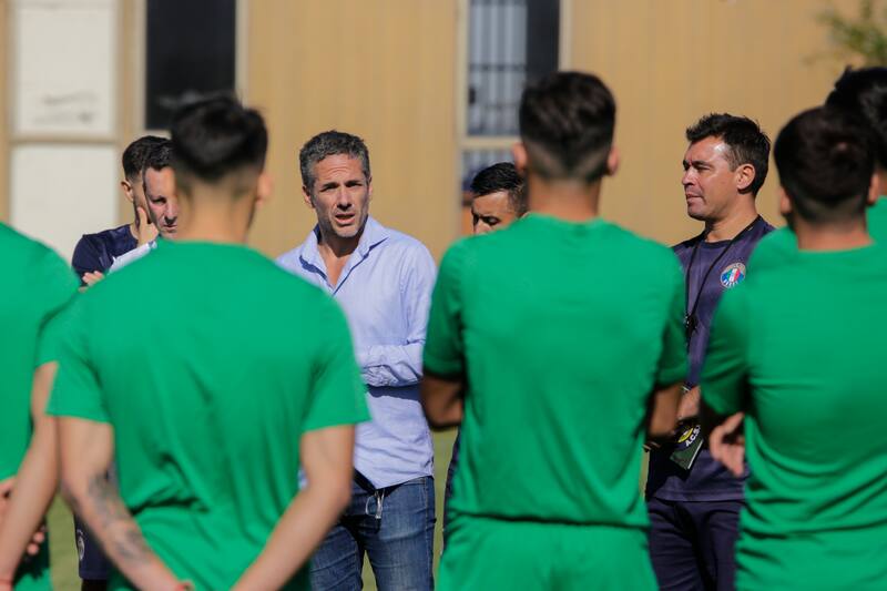 "“Estamos muy contentos con el Coto (Ribera) y con Fernando Solís, su ayudante. Nos conocemos mucho", expresa Gonzalo Cilley.