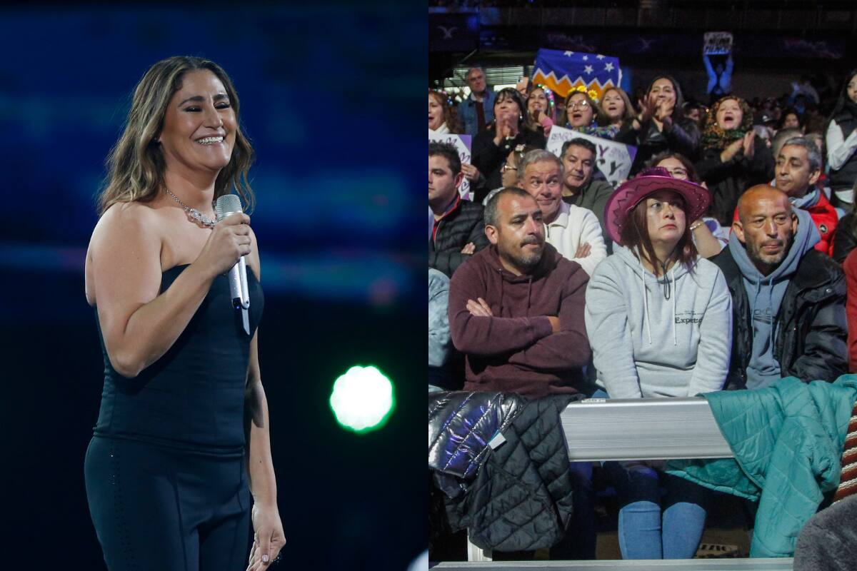 Presentación de Belén Mora en el Festival de Viña 2023/ Aton