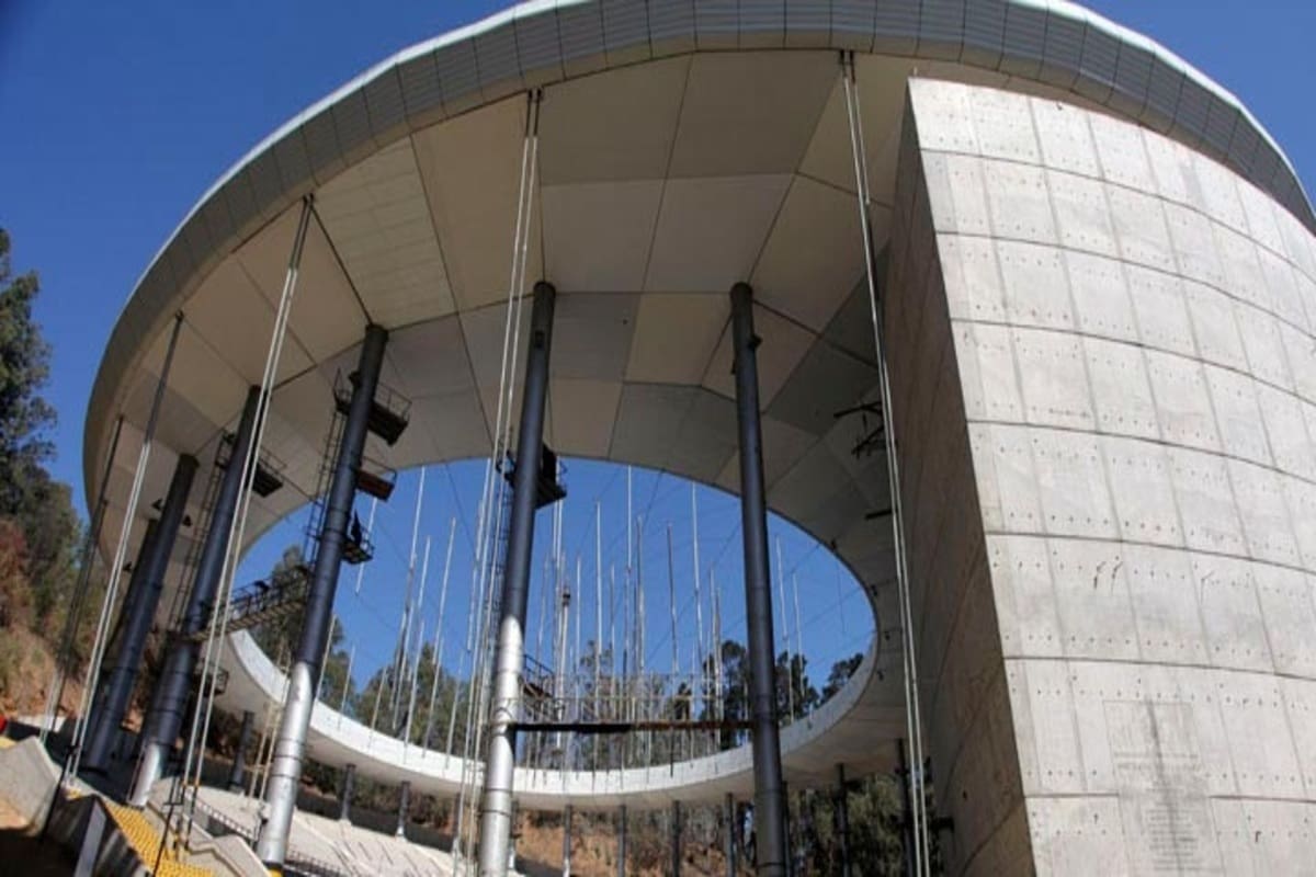 desde el interior del anfiteatro. Créditos: Instagram