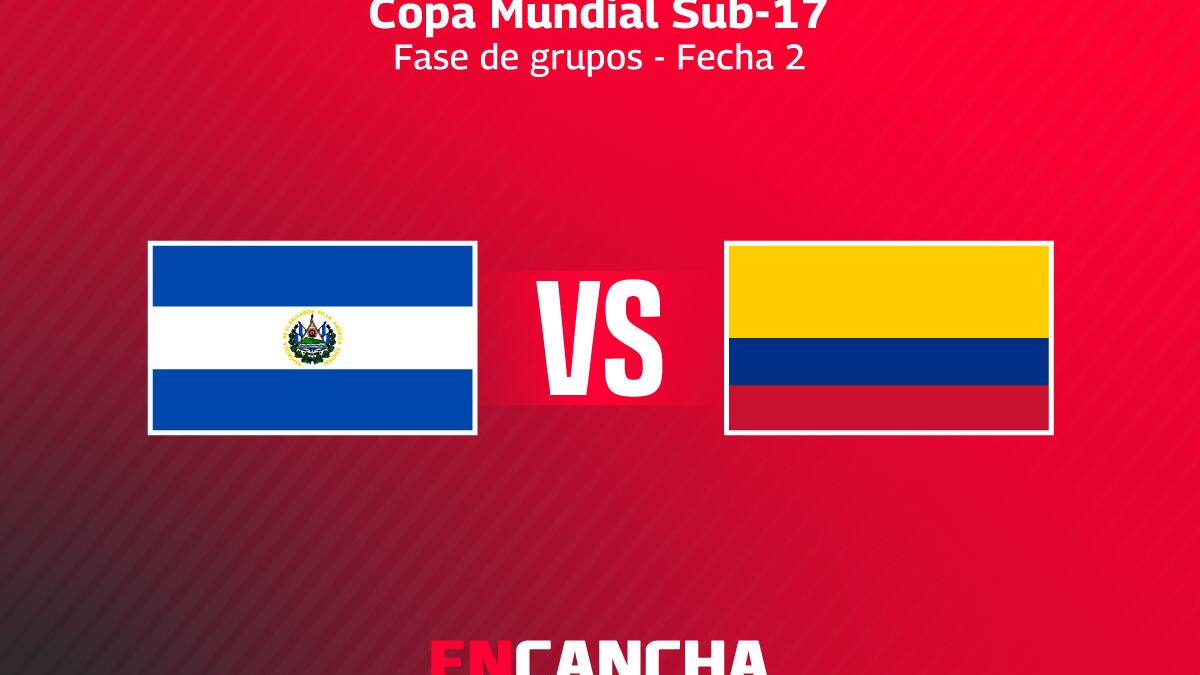MARCADOR FINAL | El Salvador 0 - Colombia 0 por Mundial Sub 17