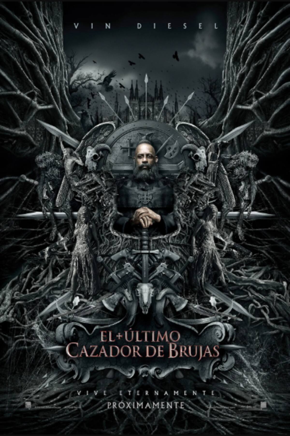 Esta es una de las imagenes promocionales de “El último cazador de brujas”.